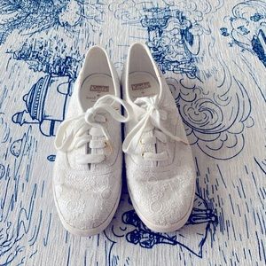 Kate spade KEDS White. Like new!